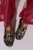 AZALEA WANG QUINBY BROCADE CLOG IN BLACK sold by AKIRA