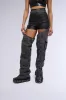 AZALEA WANG FAUSTA DENIM CHAP BOOT sold by AKIRA