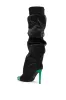 AZALEA WANG MARVELED BLACK BOOT sold by AKIRA