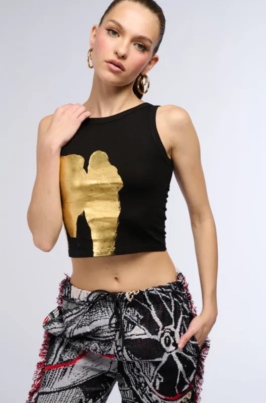 DARK NIGHT TANK TOP sold by AKIRA