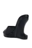 AZALEA WANG SHLOMO BLACK ABSTRACT WEDGE HEEL SANDAL sold by AKIRA