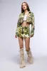 ABSTRACT CAMO MINI SKIRT sold by AKIRA