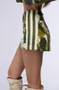 ABSTRACT CAMO MINI SKIRT sold by AKIRA