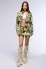 ABSTRACT CAMO MINI SKIRT sold by AKIRA