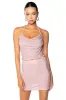 GLITZY RHINESTONE MESH MINI SKIRT sold by AKIRA