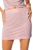 GLITZY RHINESTONE MESH MINI SKIRT sold by AKIRA