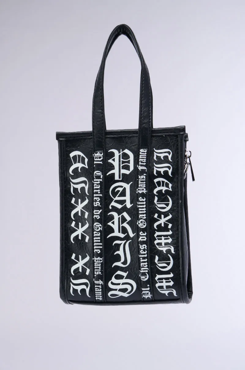 CHAMPS GRAFFITI PURSE sold by AKIRA