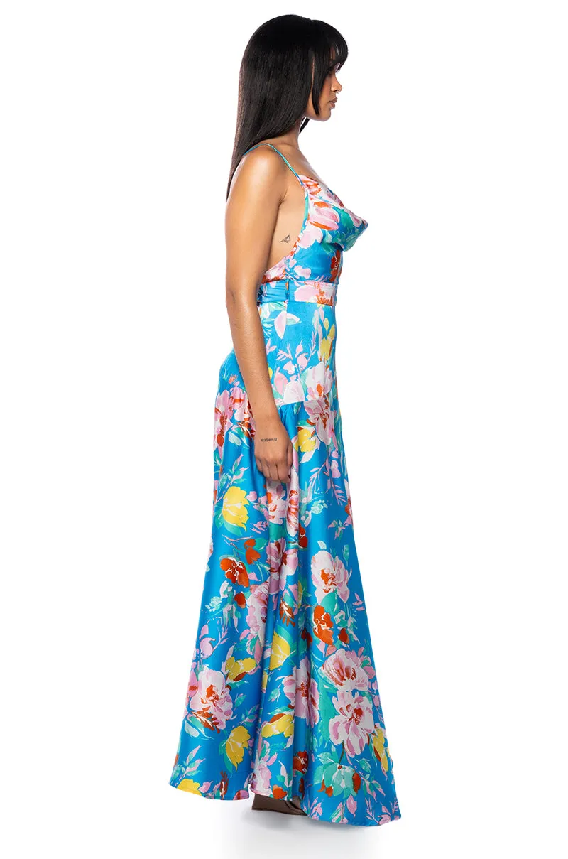 MELODY FLORAL MAXI DRESS sold by AKIRA product image thumbnail 3