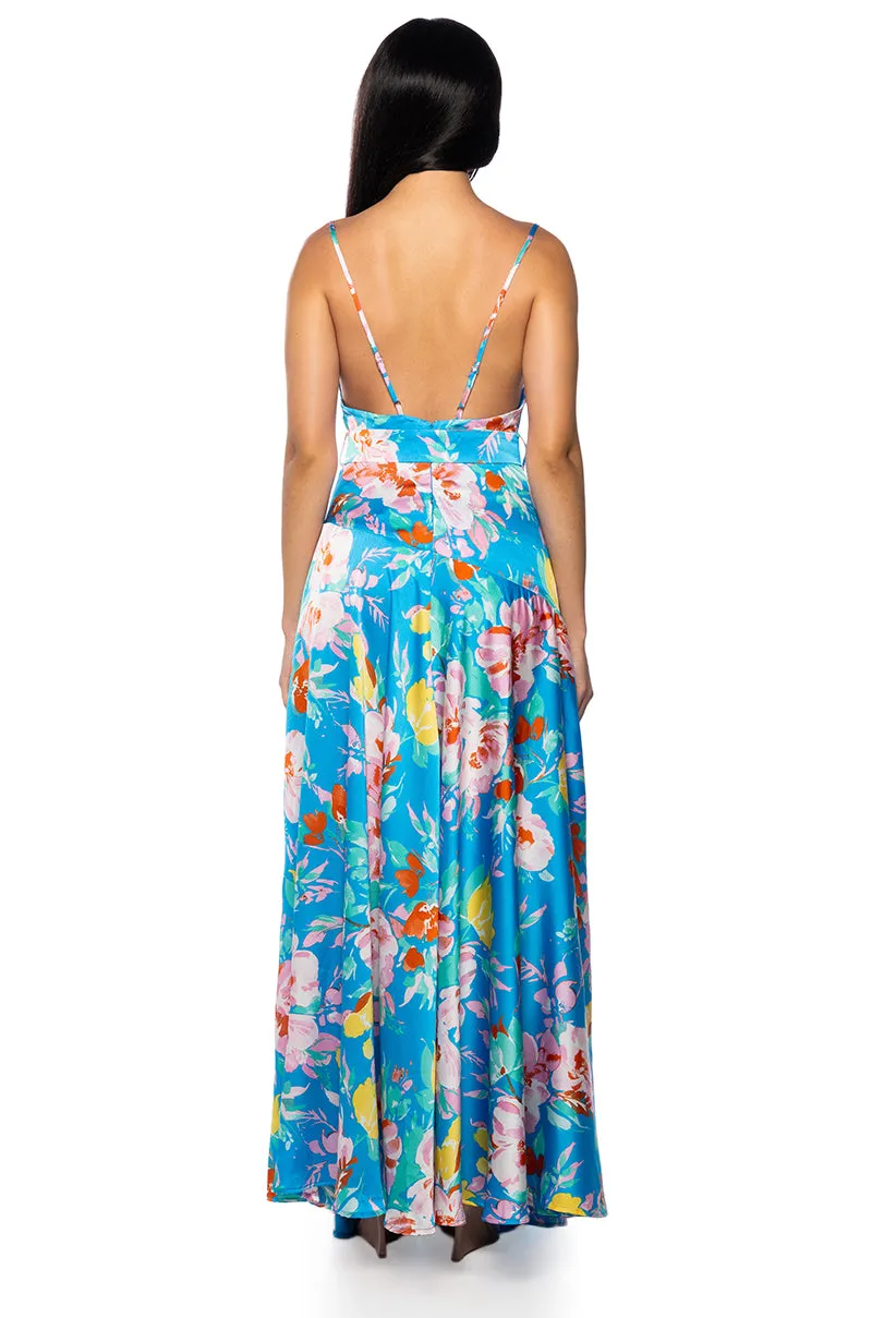 MELODY FLORAL MAXI DRESS sold by AKIRA product image thumbnail 4