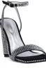 AZALEA WANG COLDEN BLACK EMBELLISHED SANDAL sold by AKIRA