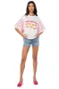 OVERSIZED GRAPHIC PRINT TSHIRT sold by AKIRA