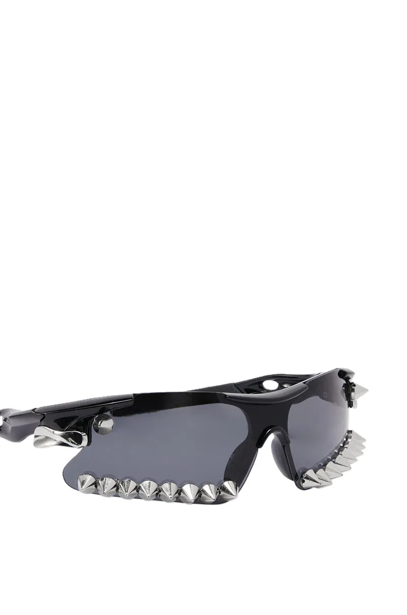 I BITE BACK STUDDED SUNGLASSES sold by AKIRA product image thumbnail 4