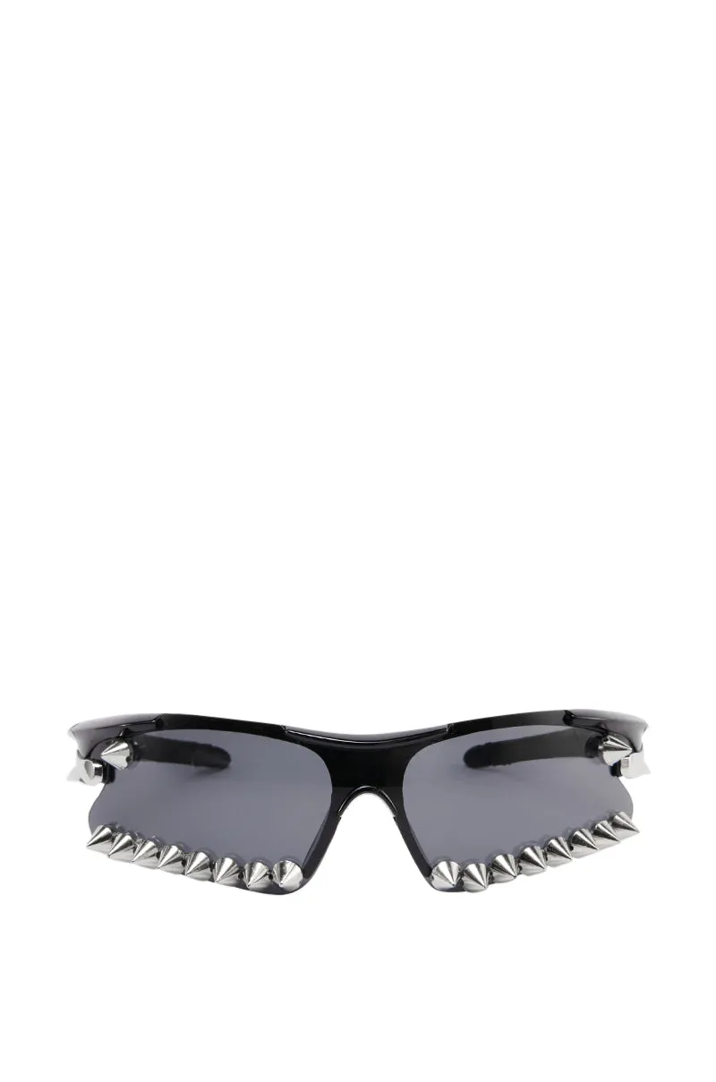 I BITE BACK STUDDED SUNGLASSES sold by AKIRA product image thumbnail 2