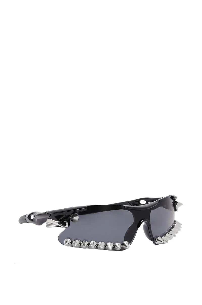 I BITE BACK STUDDED SUNGLASSES sold by AKIRA product image thumbnail 3