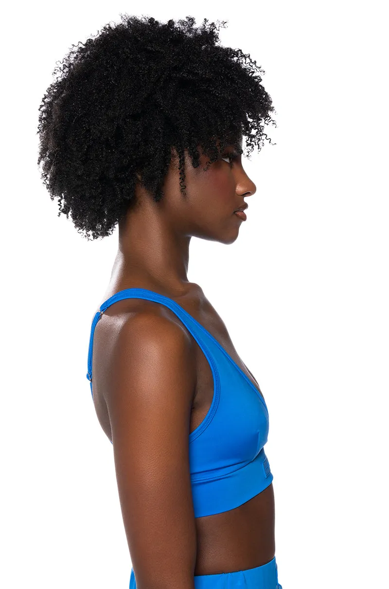 ITS THE PAXTON LUXE BRALETTE IN ROYAL BLUE sold by AKIRA product image thumbnail 4