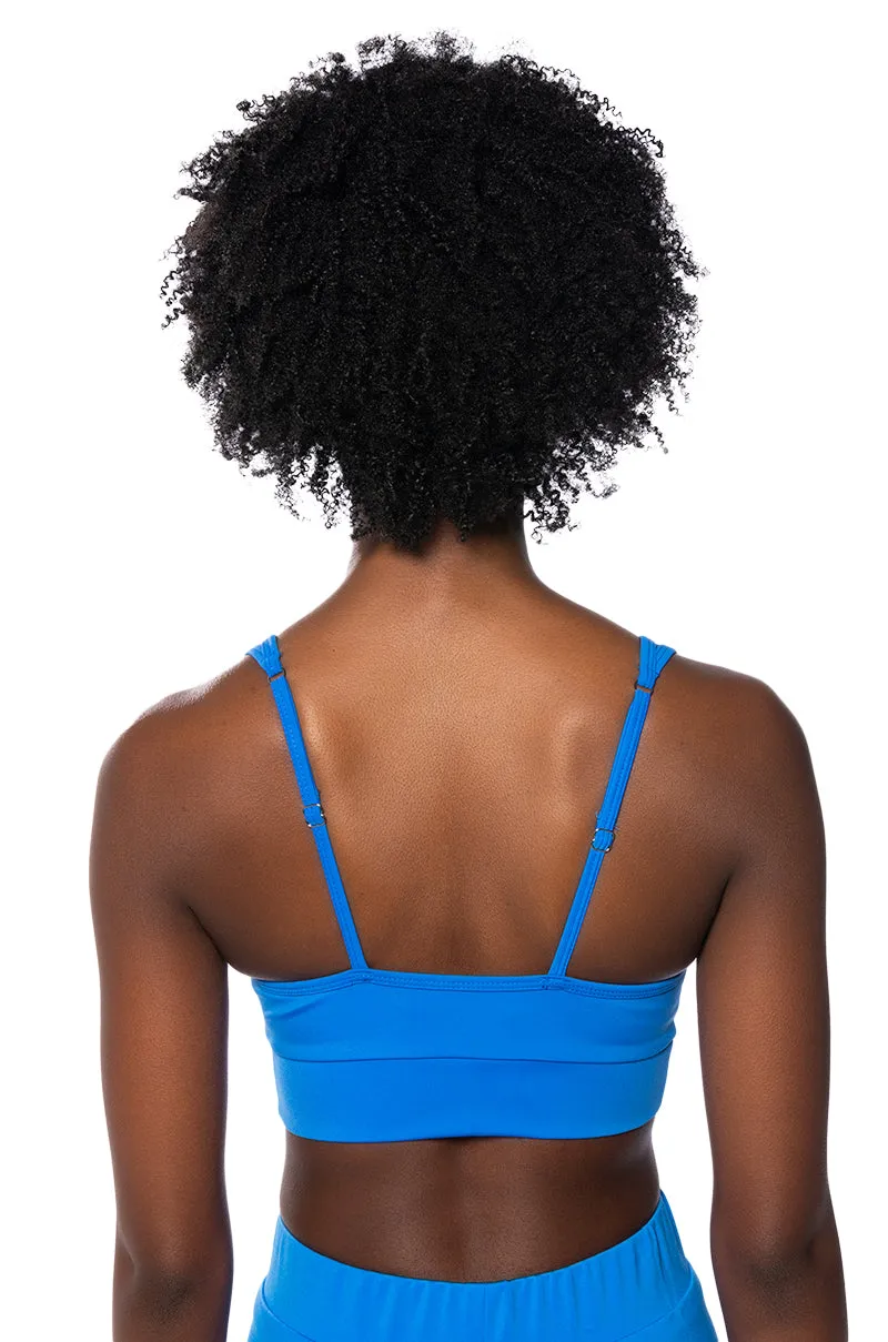 ITS THE PAXTON LUXE BRALETTE IN ROYAL BLUE sold by AKIRA product image thumbnail 5