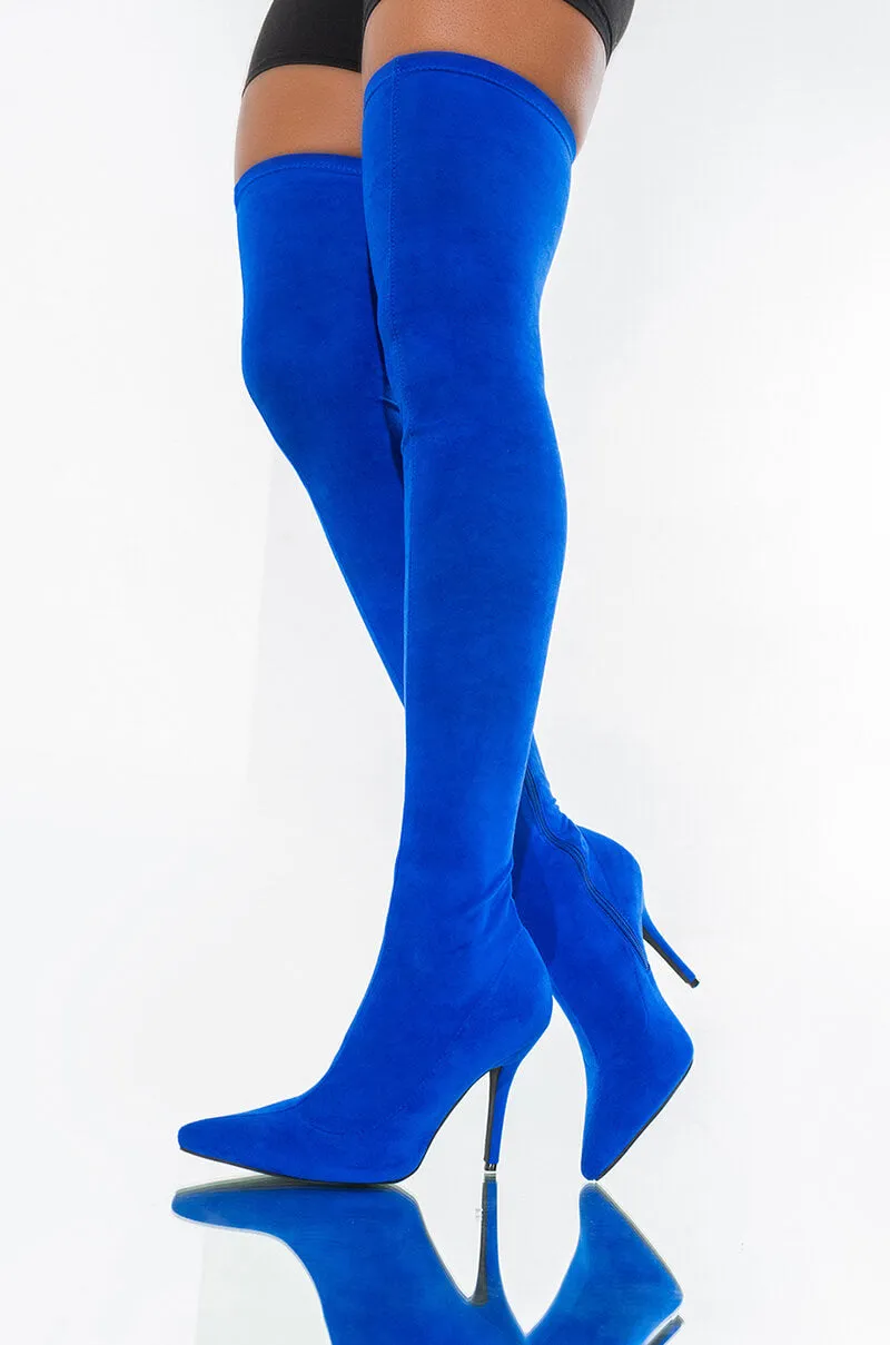 BALLER-COBALTSUEDE sold by AKIRA product image thumbnail 2