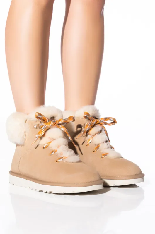 UGG CLASSIC MINI ALPINE LACE sold by AKIRA
