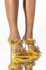 AZALEA WANG NO MORE LIES STILETTO SANDAL IN MARIGOLD sold by AKIRA