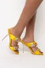 AZALEA WANG NO MORE LIES STILETTO SANDAL IN MARIGOLD sold by AKIRA
