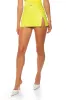MIA DOUBLE SLIT MINI FAUX LEATHER SKIRT sold by AKIRA