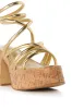 AZALEA WANG ROSAURA GOLD SANDAL sold by AKIRA