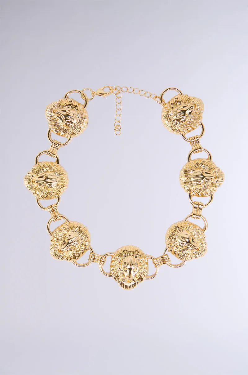 LION PRIDE CHOKER sold by AKIRA product image thumbnail 2