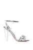 FERNNY SILVER EMBELLISHED SANDAL sold by AKIRA