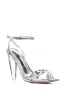 FERNNY SILVER EMBELLISHED SANDAL sold by AKIRA