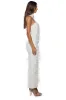 JAZZY FEATHER MAXI DRESS sold by AKIRA