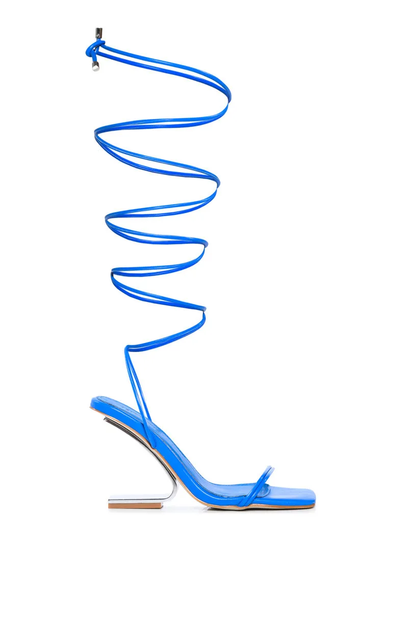 AZALEA WANG FERNANDA SWOOP HEEL SANDAL sold by AKIRA product image thumbnail 3