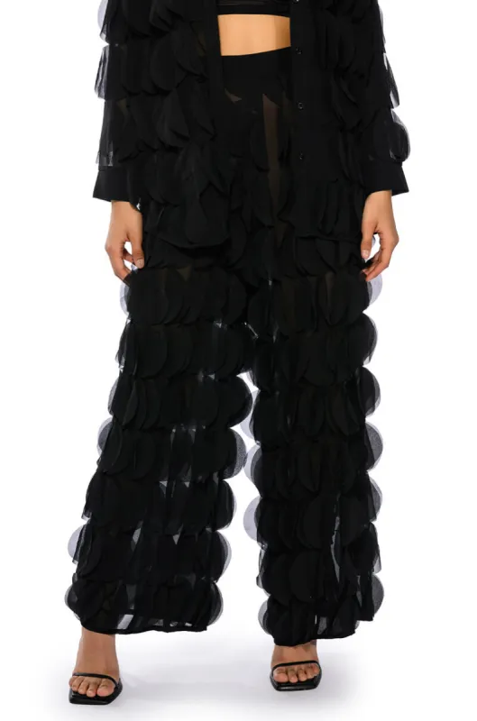 NEXT TIME TEXTURED WIDE LEG PANT sold by AKIRA