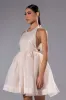 AT THE SHOW HALTER MINI DRESS sold by AKIRA