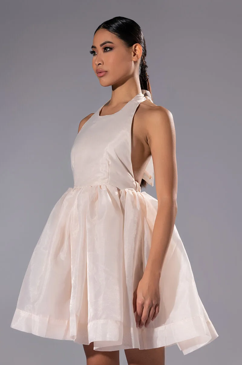 AT THE SHOW HALTER MINI DRESS sold by AKIRA product image thumbnail 2