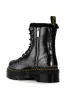 DR MARTENS JADON FUR LINED DISTRESSED METALLIC sold by AKIRA