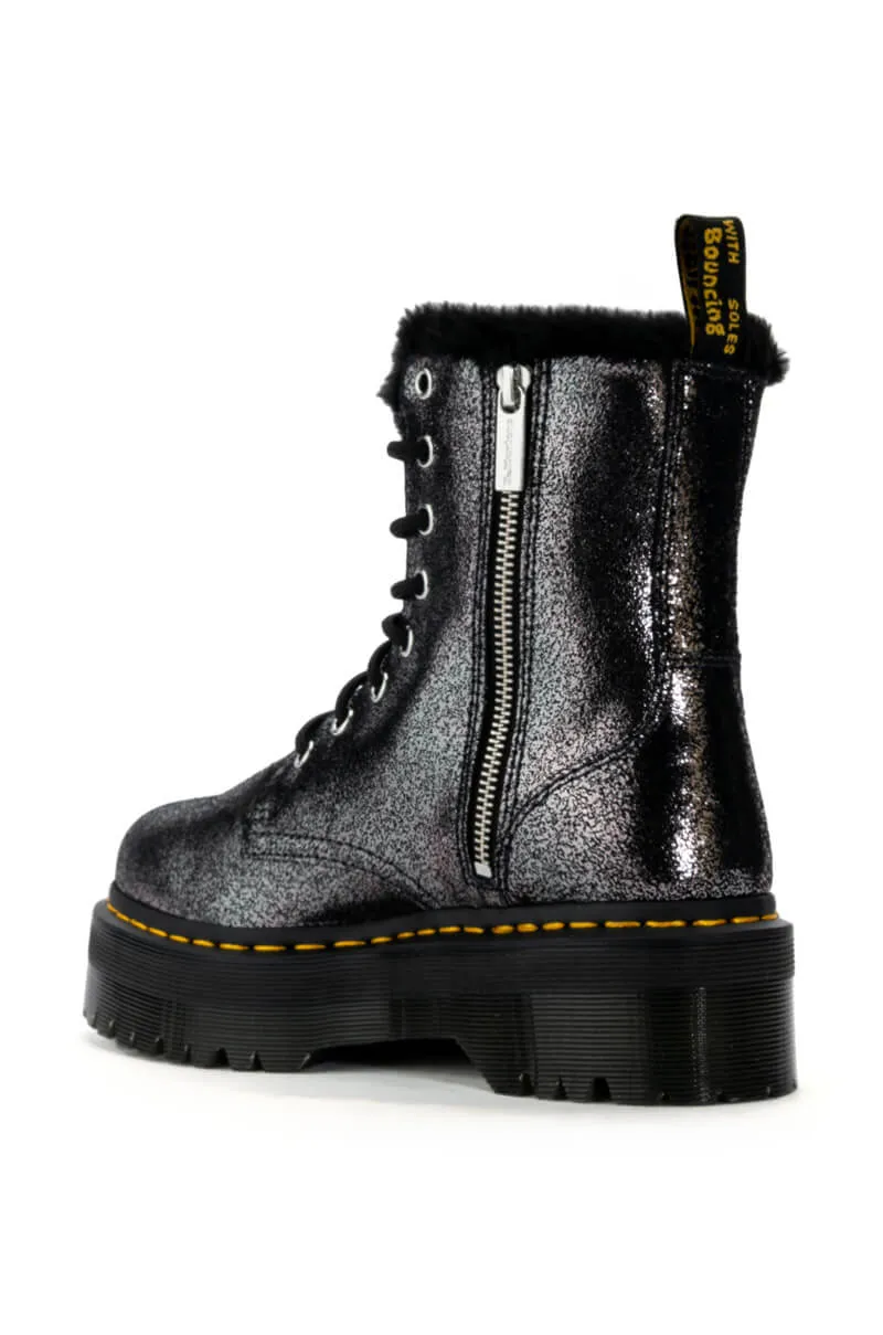 DR MARTENS JADON FUR LINED DISTRESSED METALLIC sold by AKIRA product image thumbnail 4