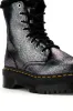 DR MARTENS JADON FUR LINED DISTRESSED METALLIC sold by AKIRA