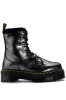DR MARTENS JADON FUR LINED DISTRESSED METALLIC sold by AKIRA