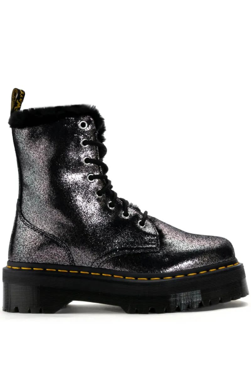 DR MARTENS JADON FUR LINED DISTRESSED METALLIC sold by AKIRA product image thumbnail 2