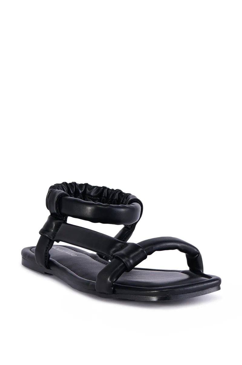AZALEA WANG PRYSM BLACK SANDAL sold by AKIRA product image thumbnail 4