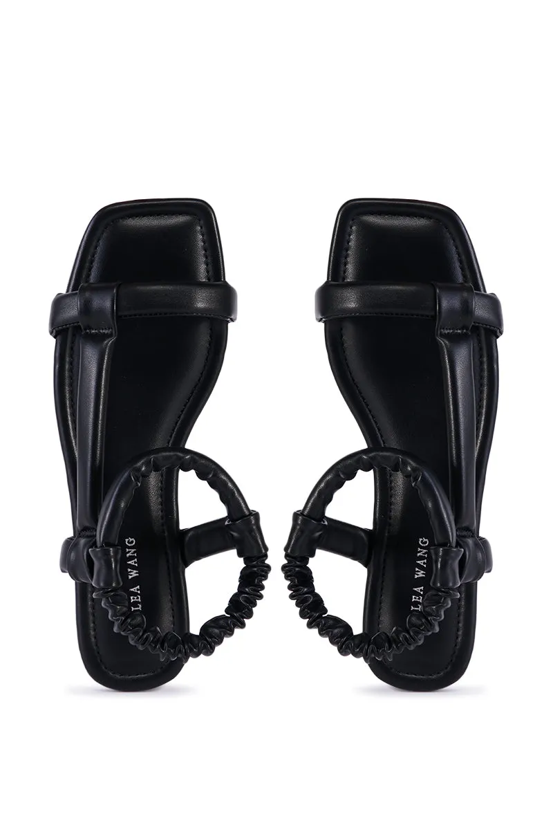 AZALEA WANG PRYSM BLACK SANDAL sold by AKIRA product image thumbnail 2