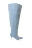 AZALEA WANG AMBY BUCKET BOOT IN DENIM sold by AKIRA