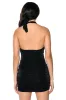 RUCHED HALTER MINI DRESS sold by AKIRA
