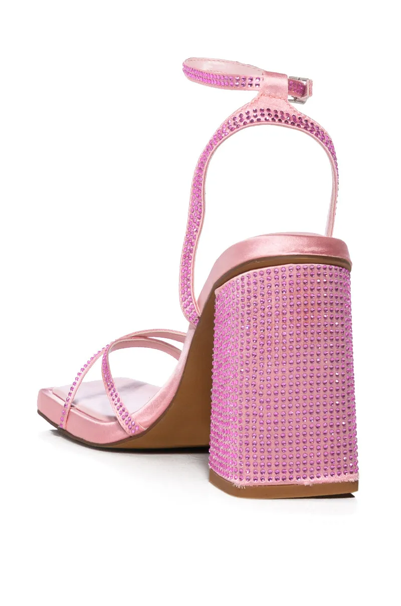 AZALEA WANG EMBELLISHED SANDAL IN PINK sold by AKIRA product image thumbnail 5