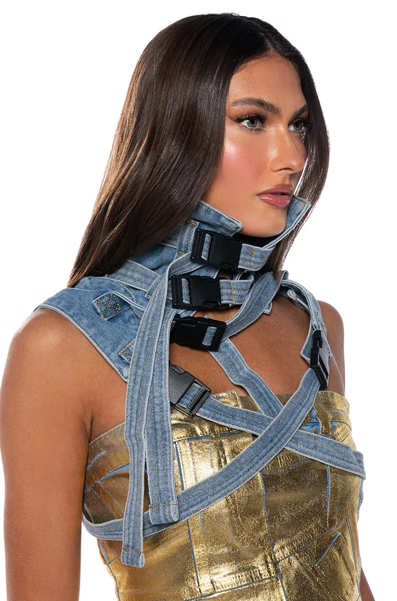 NO SHOW JACKET COLLAR sold by AKIRA product image thumbnail 2