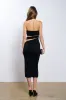 ALAIA KNIT MIDI DRESS sold by AKIRA