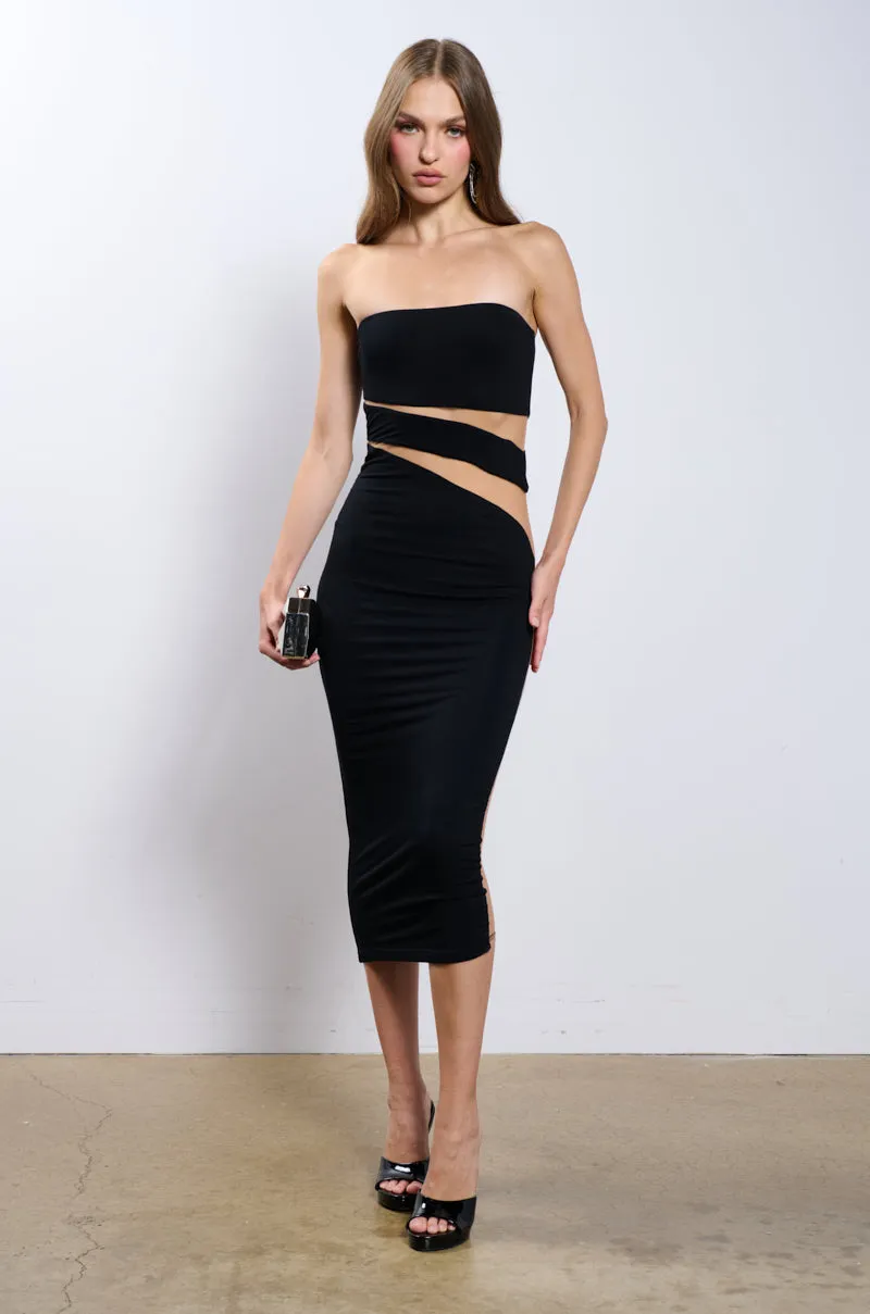 ALAIA KNIT MIDI DRESS sold by AKIRA product image thumbnail 3