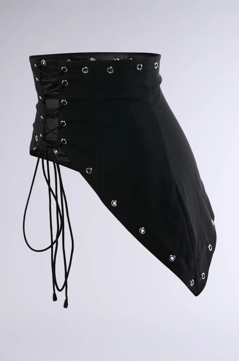 NEVER NORMAL LACE UP BELT sold by AKIRA product image thumbnail 3