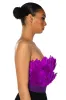 FLY AWAY FEATHER TUBE TOP sold by AKIRA
