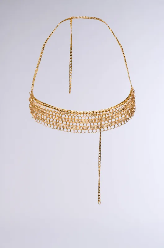 MICRO FEELINGS BODY CHAIN sold by AKIRA